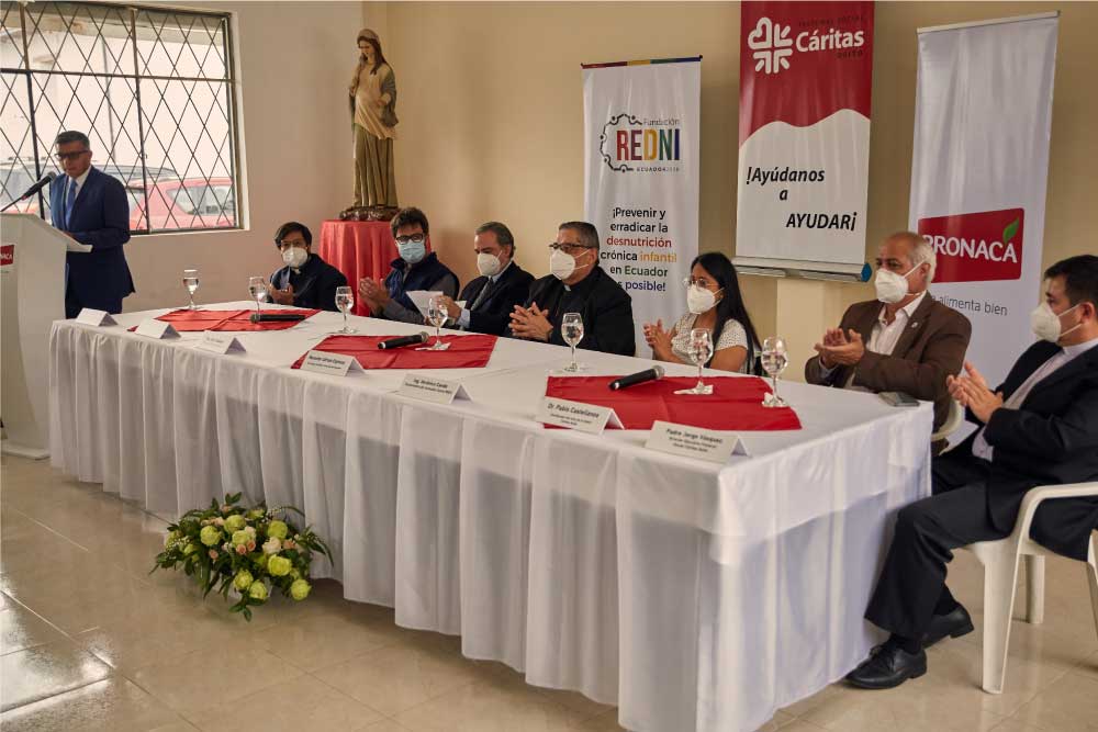 REDNI FUNDACION Inauguración de Franquicia Social junto con Pronaca y Cáritas